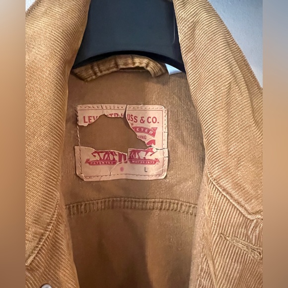 Levi’s Brown cord Denim Jacket - Picture 3 of 7